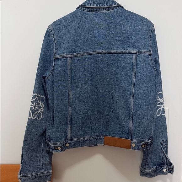 Loewe Jackets & Blazers - Loewe Anagram Denim Jacket